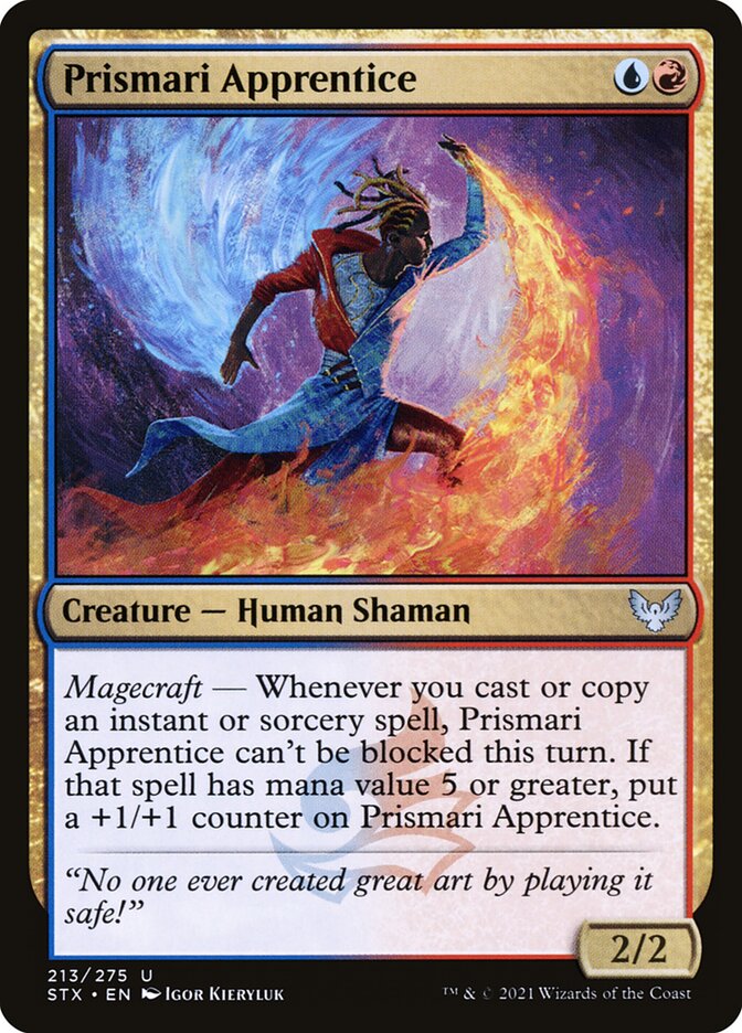 Prismari Apprentice 213 (Strixhaven: School of Mages) 