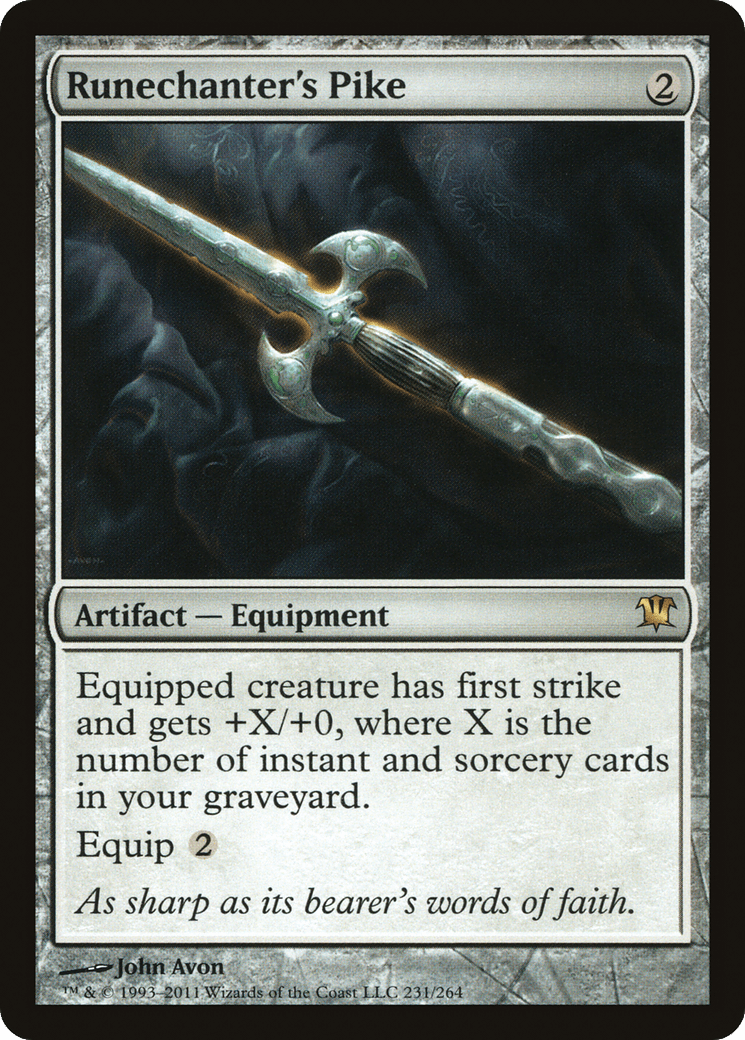 Runechanter's Pike [Innistrad] Foil