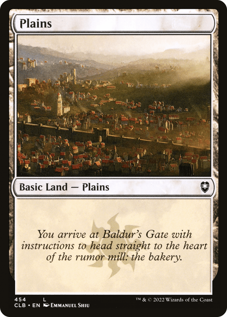 Plains (454) [Commander Legends: Battle for Baldur's Gate] Foil