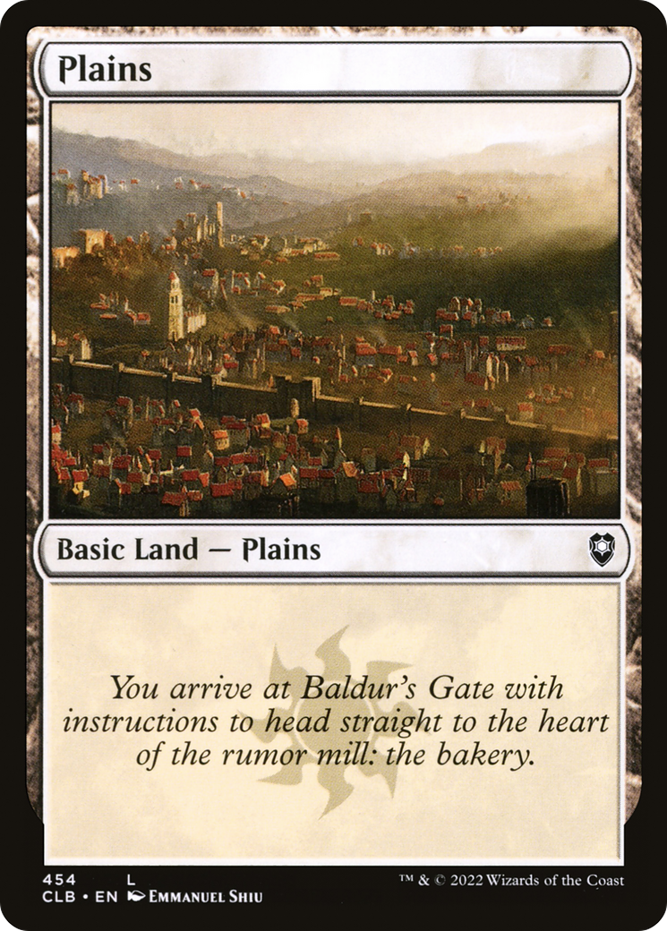 Plains (454) [Commander Legends: Battle for Baldur's Gate] Foil