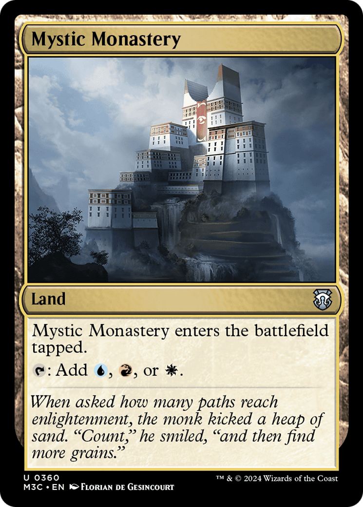 Mystic Monastery (M3C-360) - Modern Horizons 3 Commander Foil