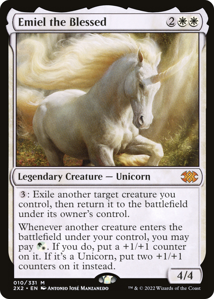 Emiel the Blessed [Double Masters 2022] Foil