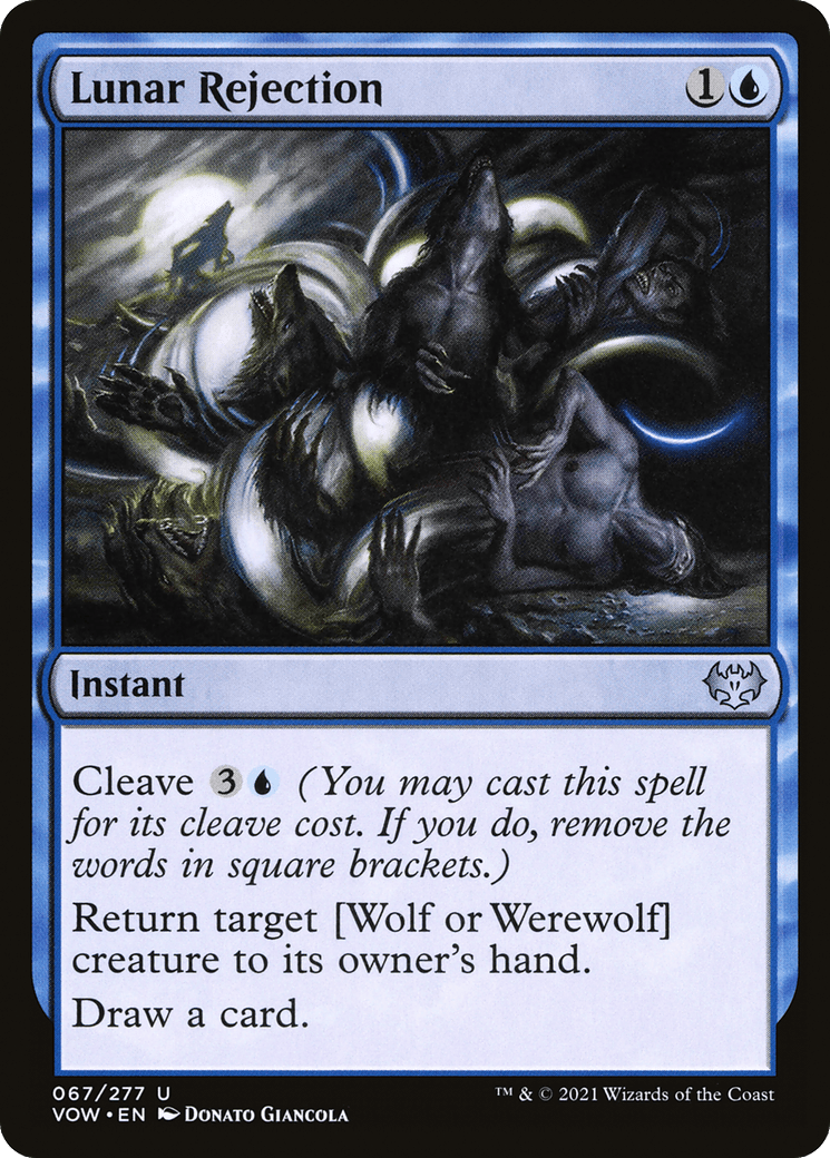 Lunar Rejection [Innistrad: Crimson Vow] Foil