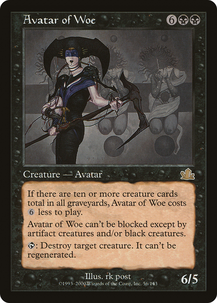 Avatar of Woe [Prophecy] Foil