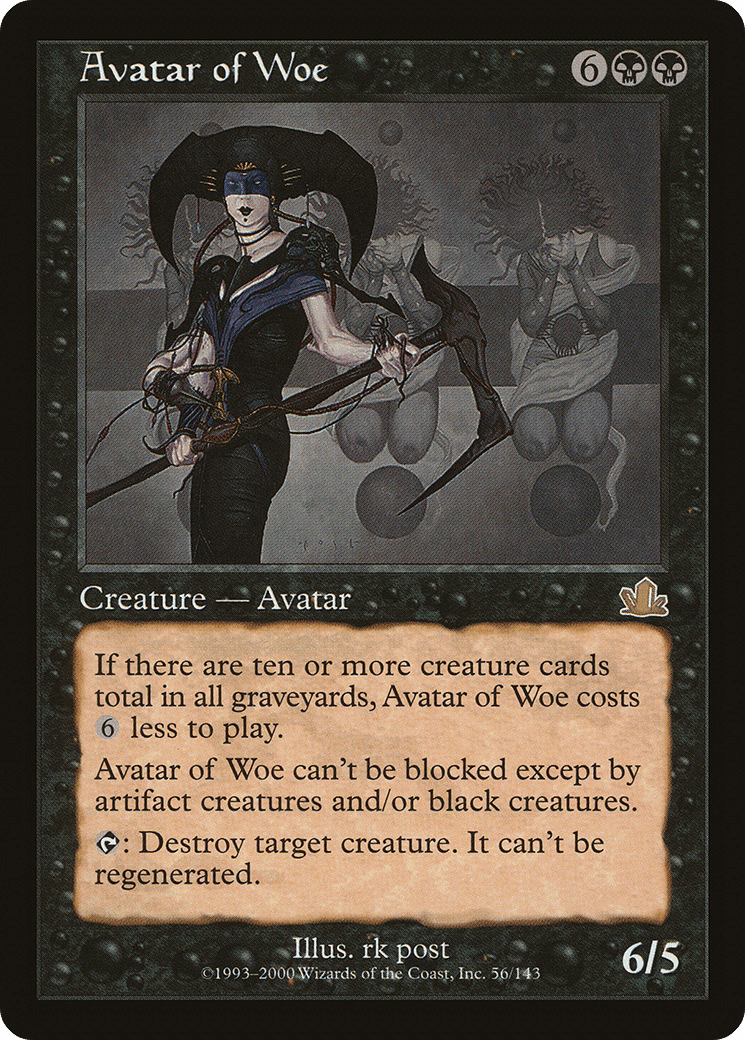 Avatar of Woe [Prophecy] Foil