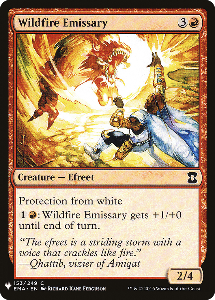 Wildfire Emissary |  (EMA-153) [The List]