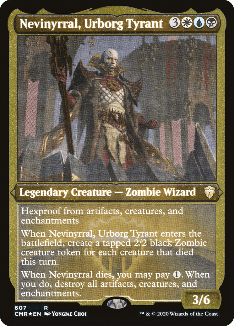 Nevinyrral, Urborg Tyrant (607) [Commander Legends]  Foil