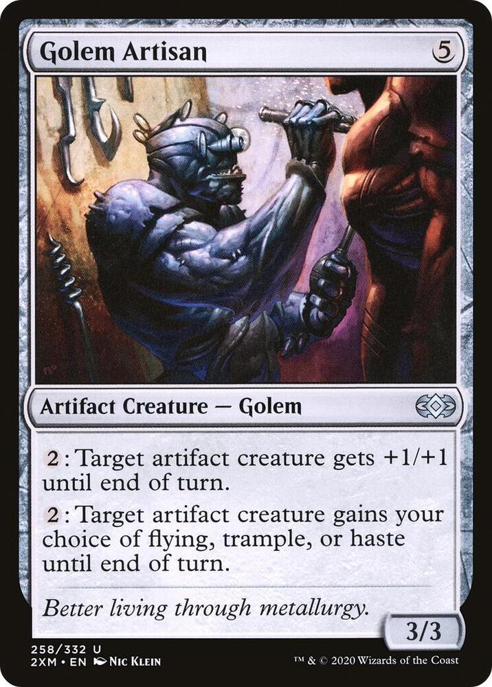 Golem Artisan 258/332 (Double Masters) 