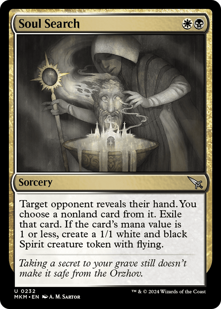 Soul Search [Murders at Karlov Manor] Foil