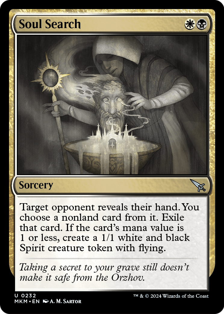 Soul Search [Murders at Karlov Manor] Foil