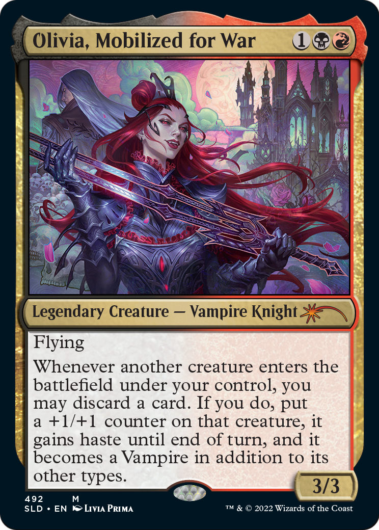 Olivia, Mobilized for War [Secret Lair Drop Series] Foil