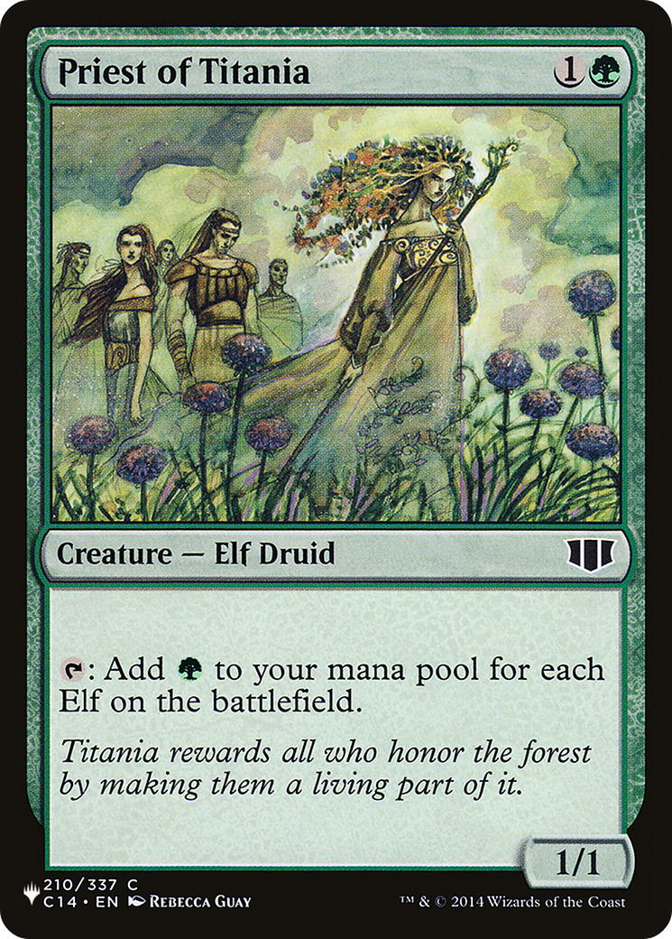 Priest of Titania |  (C14-210) [The List]