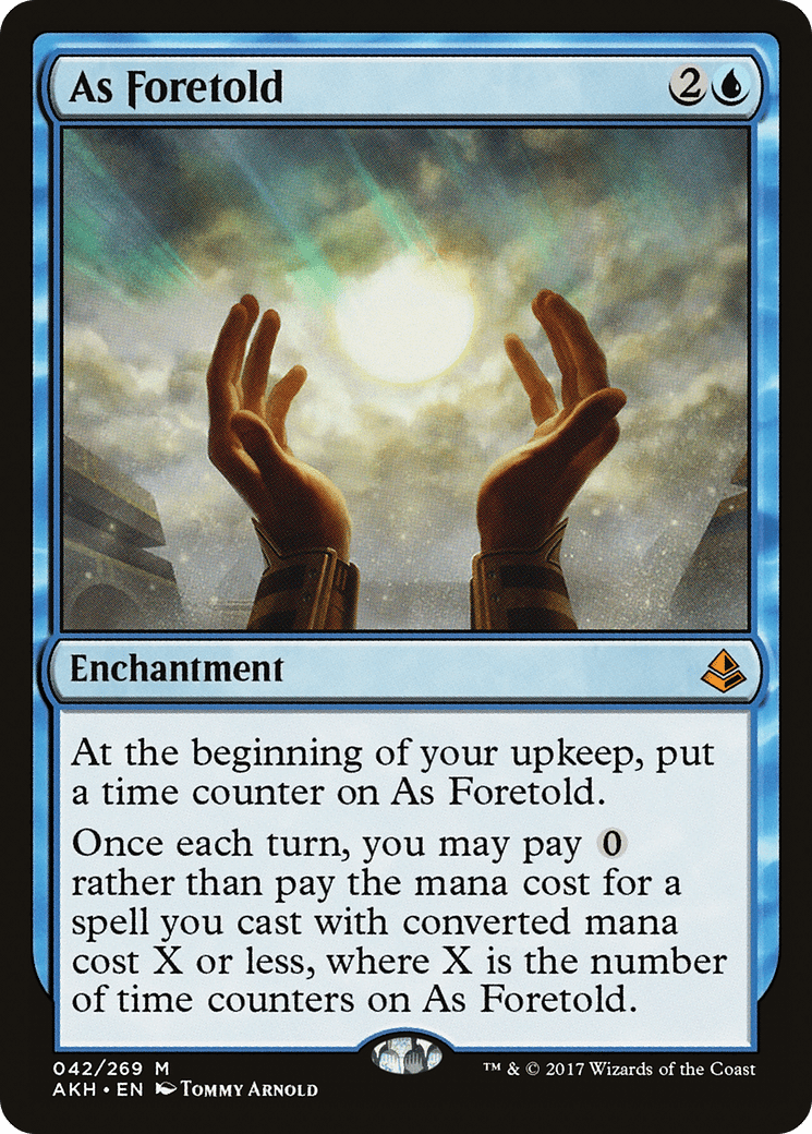 As Foretold [Amonkhet] Foil