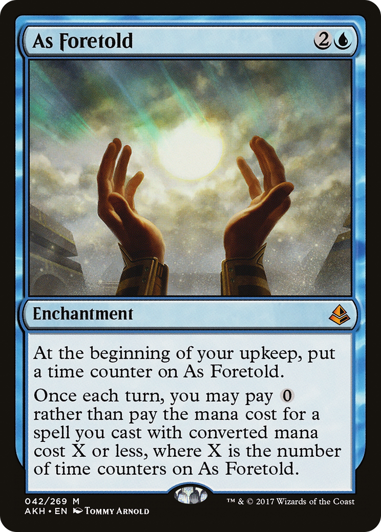 As Foretold [Amonkhet] Foil