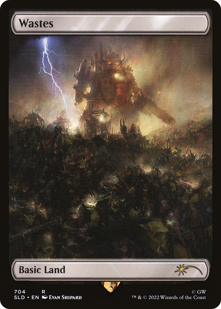 Wastes (704) (Extended Art) [Secret Lair Drop Promos] Foil