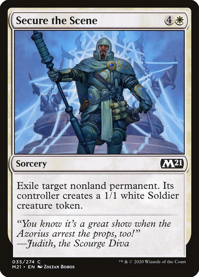 Secure the Scene 35 (Core Set 2021)  - Foil