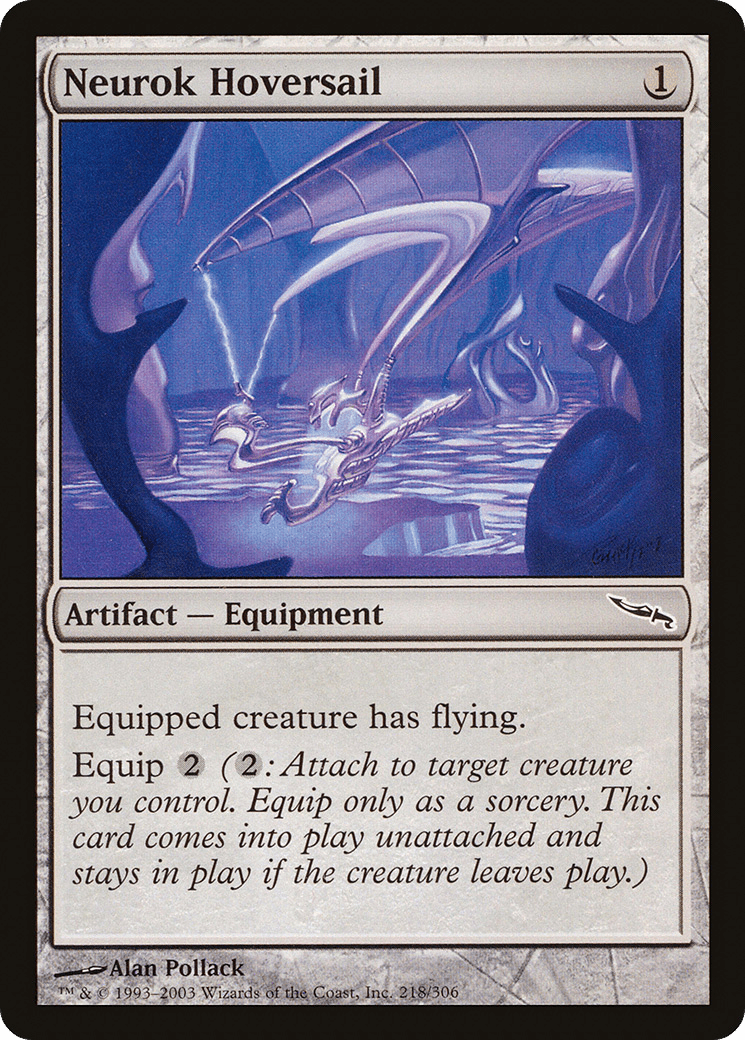 Neurok Hoversail [Mirrodin] Foil