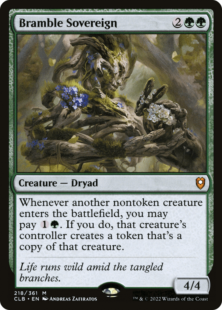 Bramble Sovereign [Commander Legends: Battle for Baldur's Gate] Foil