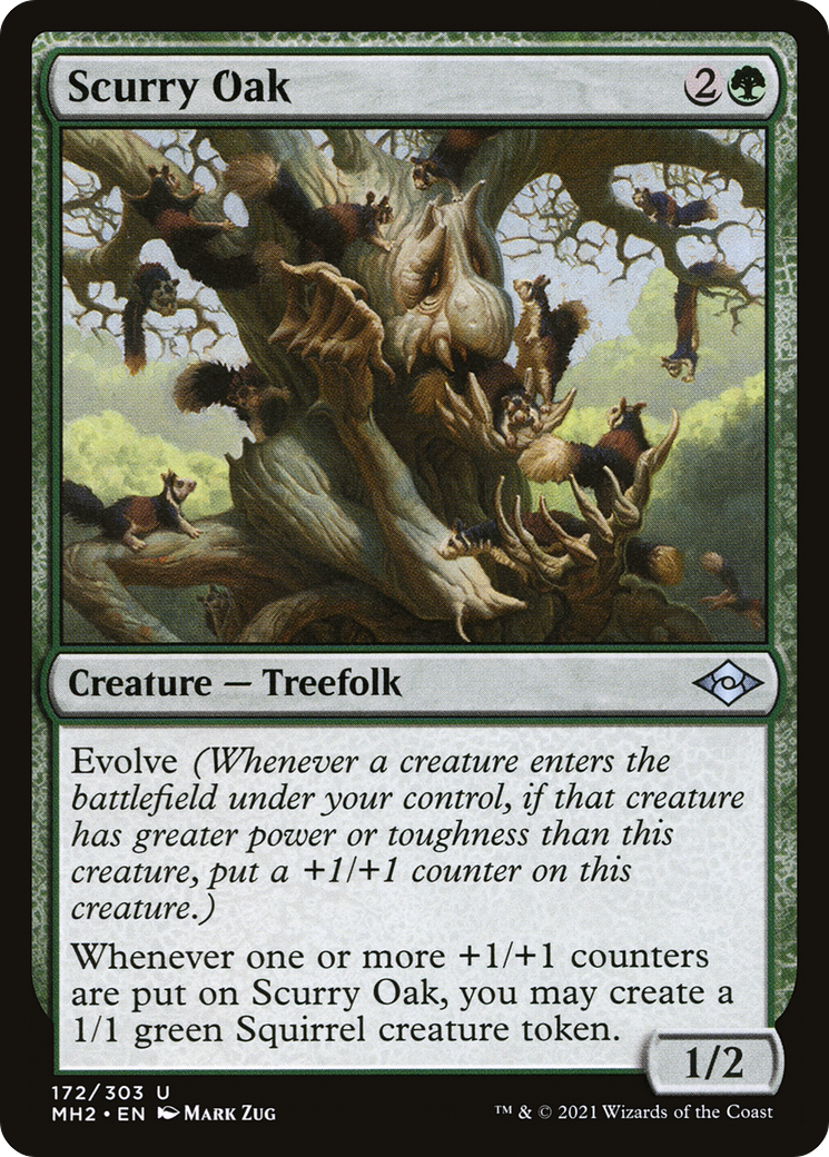 Scurry Oak [Modern Horizons 2] Foil
