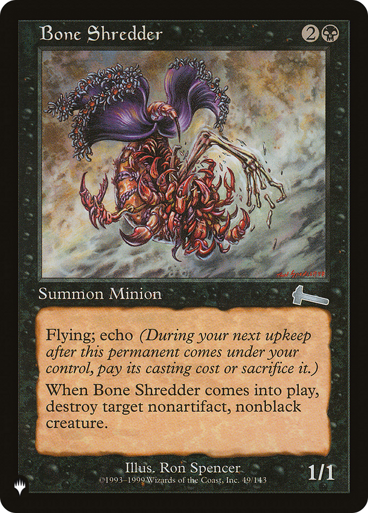Bone Shredder |  (ULG-49) [The List]