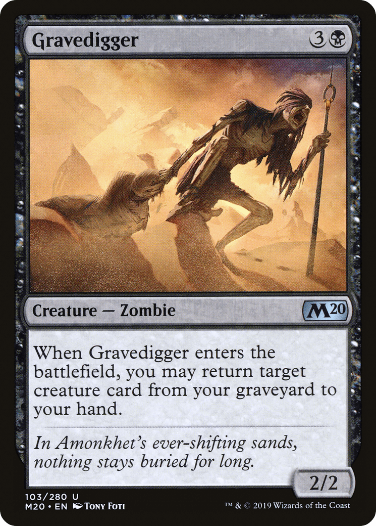 Gravedigger [Core Set 2020] Foil