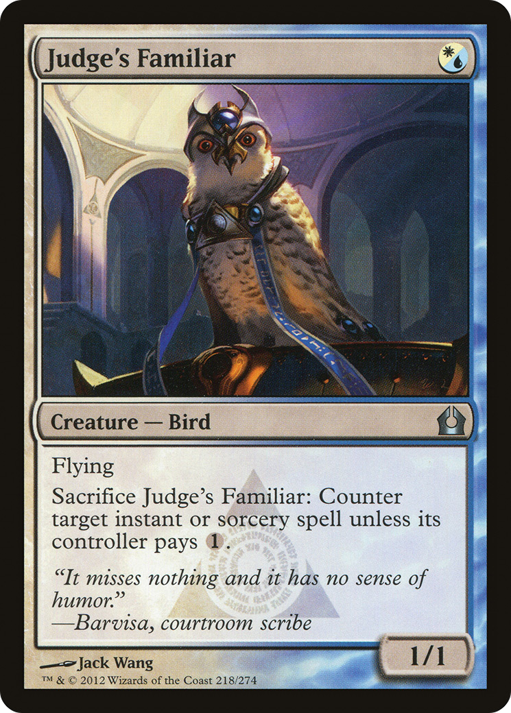 Judge's Familiar [Return to Ravnica] Foil