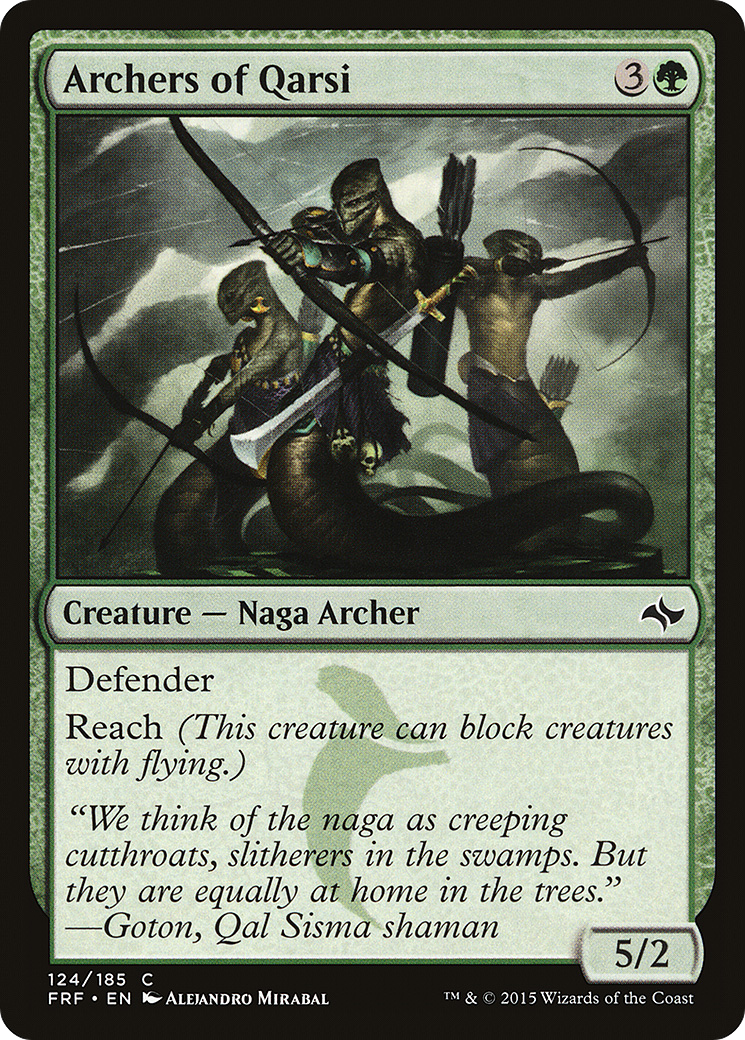Archers of Qarsi [Fate Reforged] Foil