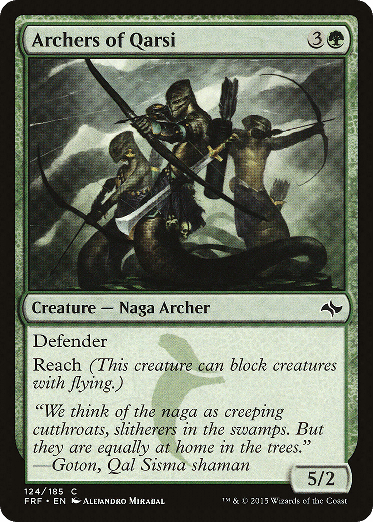Archers of Qarsi [Fate Reforged] Foil
