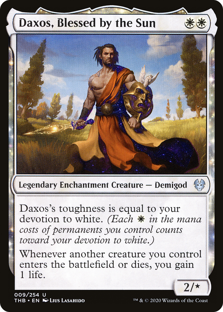 Daxos, Blessed by the Sun [Theros Beyond Death] Foil