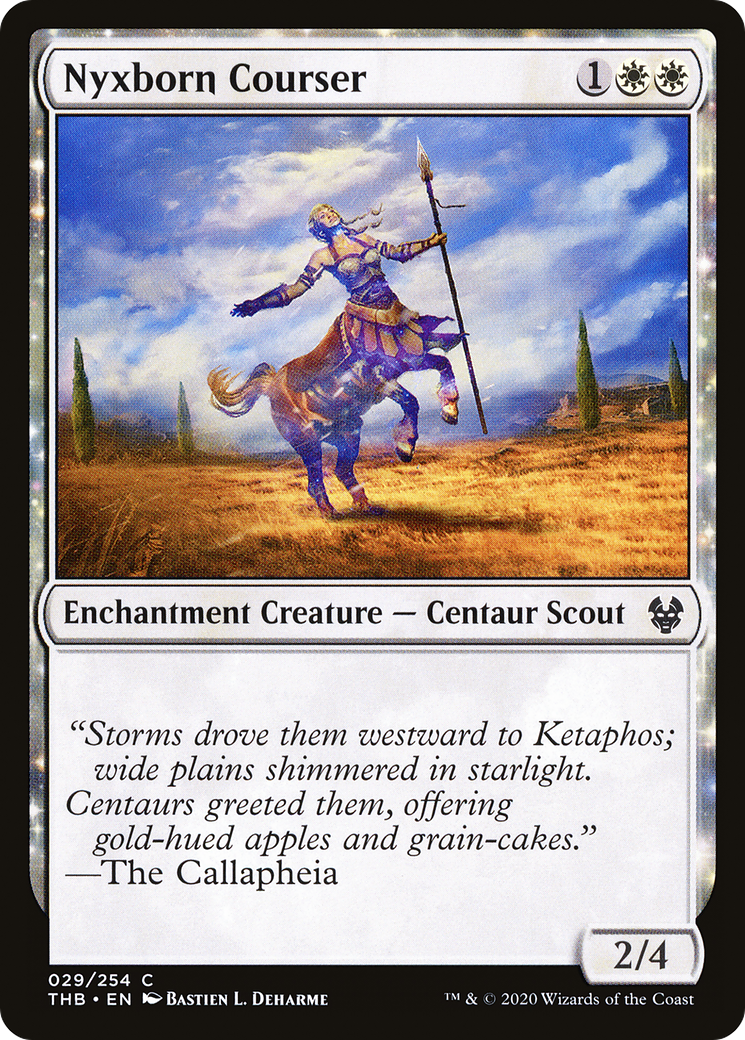 Nyxborn Courser [Theros Beyond Death] Foil