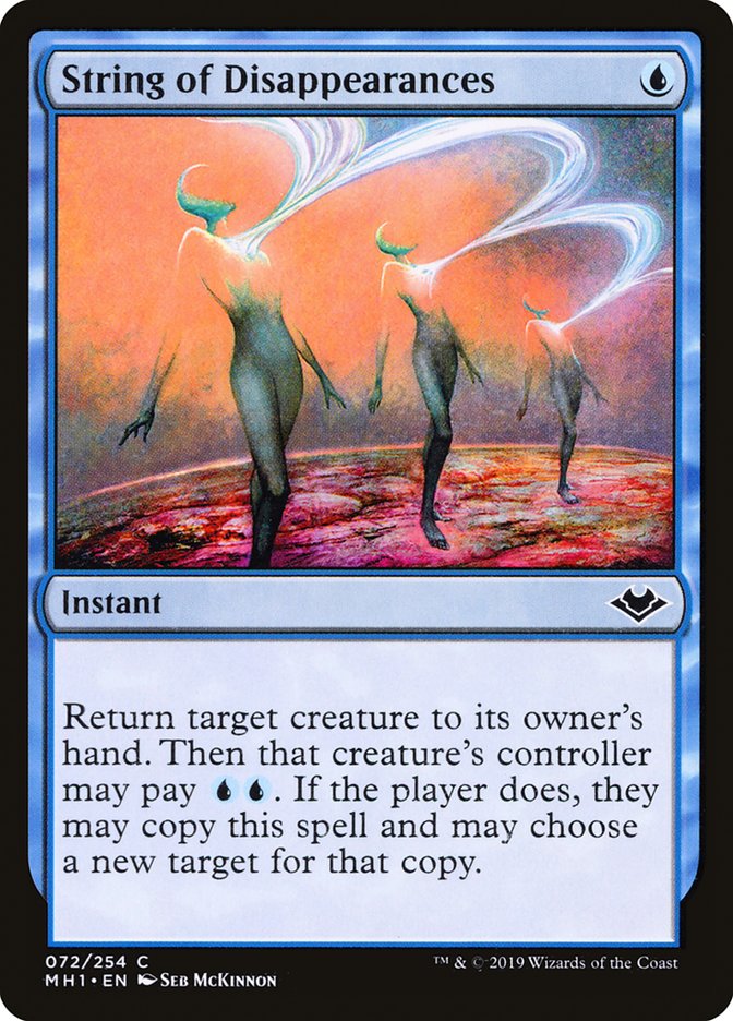 String of Disappearances 72/254 (Modern Horizons)  - Foil
