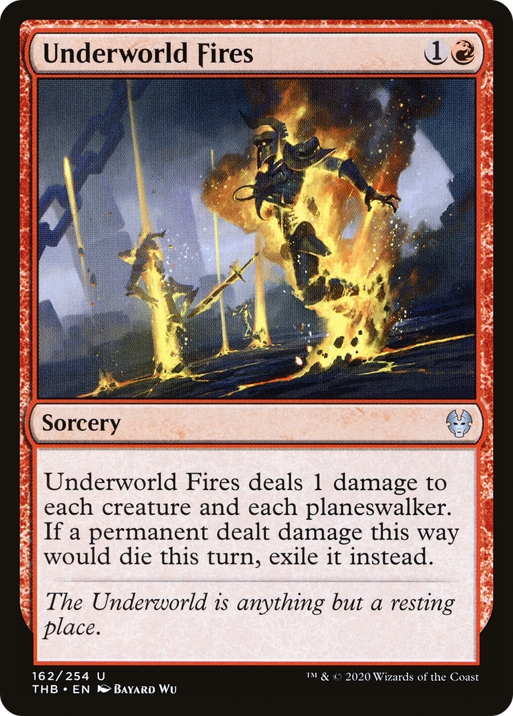 Underworld Fires [Theros Beyond Death] Foil