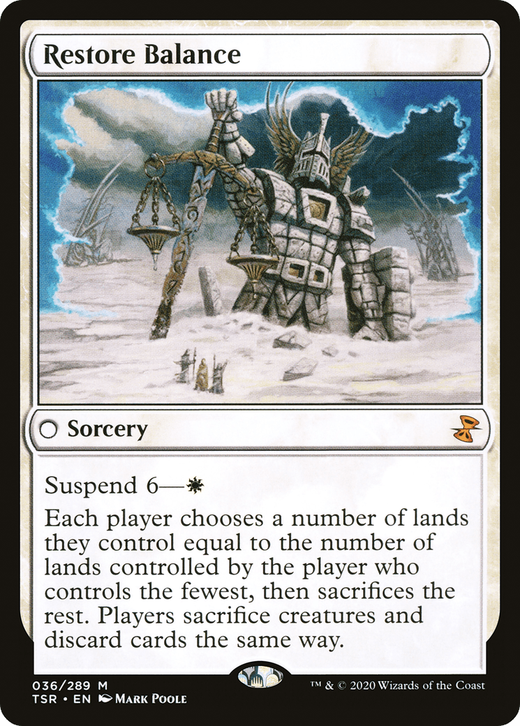 Restore Balance [Time Spiral Remastered] Foil