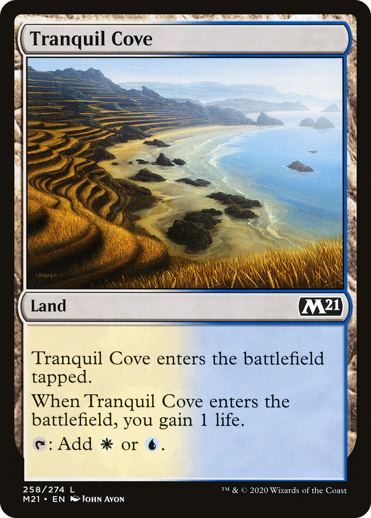 Tranquil Cove [Core Set 2021] Foil
