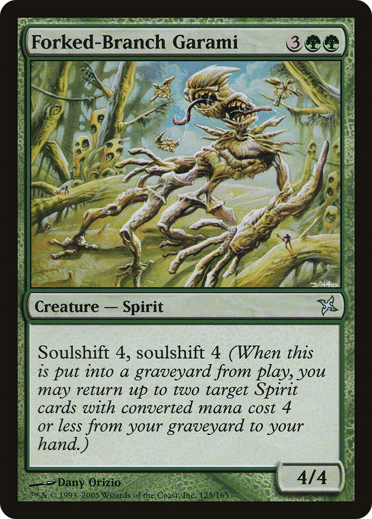 Forked-Branch Garami [Betrayers of Kamigawa] Foil