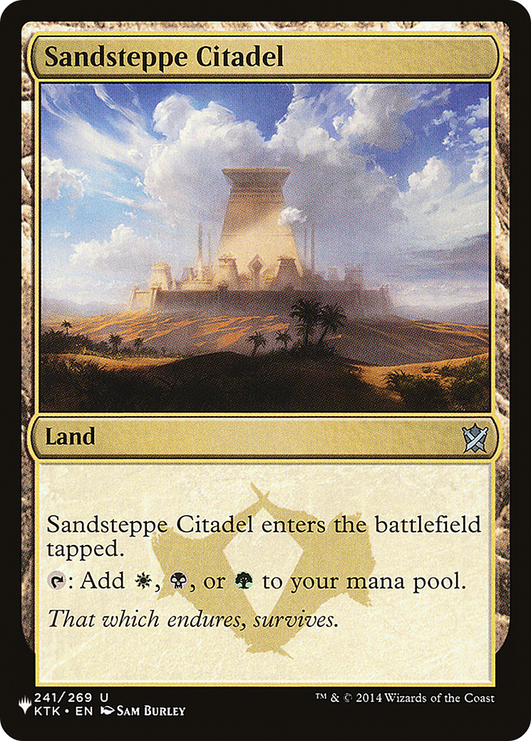 Sandsteppe Citadel |  (KTK-241) [The List]