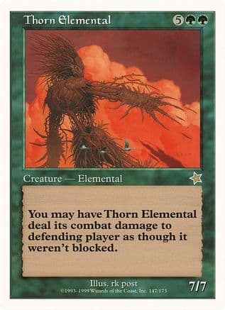 Thorn Elemental (Starter 1999) |  (147) [Oversize Cards]