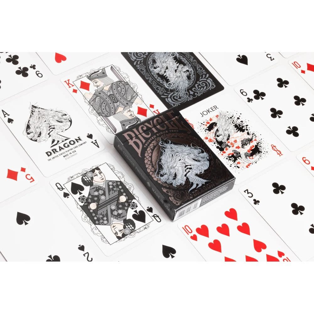 Bicycle Playing Cards | Black Dragon
