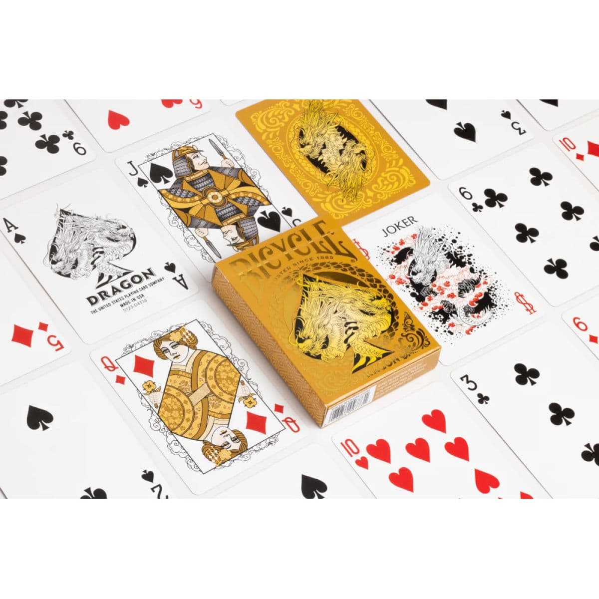 Bicycle Playing Cards |  Gold Dragon