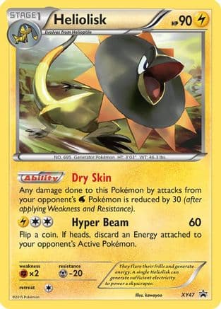 Heliolisk XY47 XY47/211 - XY Promos Holofoil