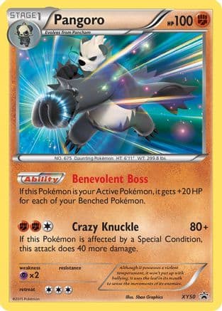 Pangoro XY50 XY50/211 - XY Promos Holofoil