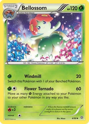 Bellossom 004/98 - XY  Ancient Origins Reverse Holofoil
