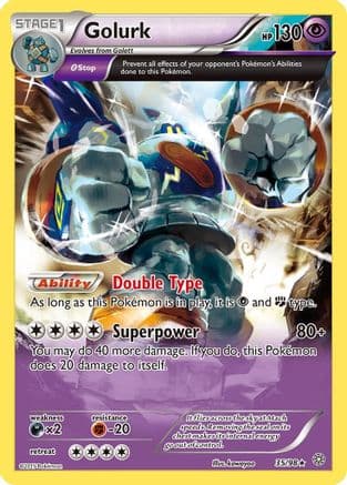 Golurk 035/98 - XY  Ancient Origins Reverse Holofoil