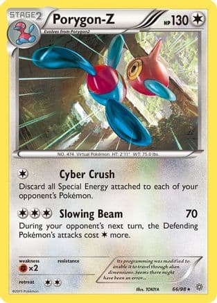 Porygon-Z 066/98 - XY  Ancient Origins Reverse Holofoil