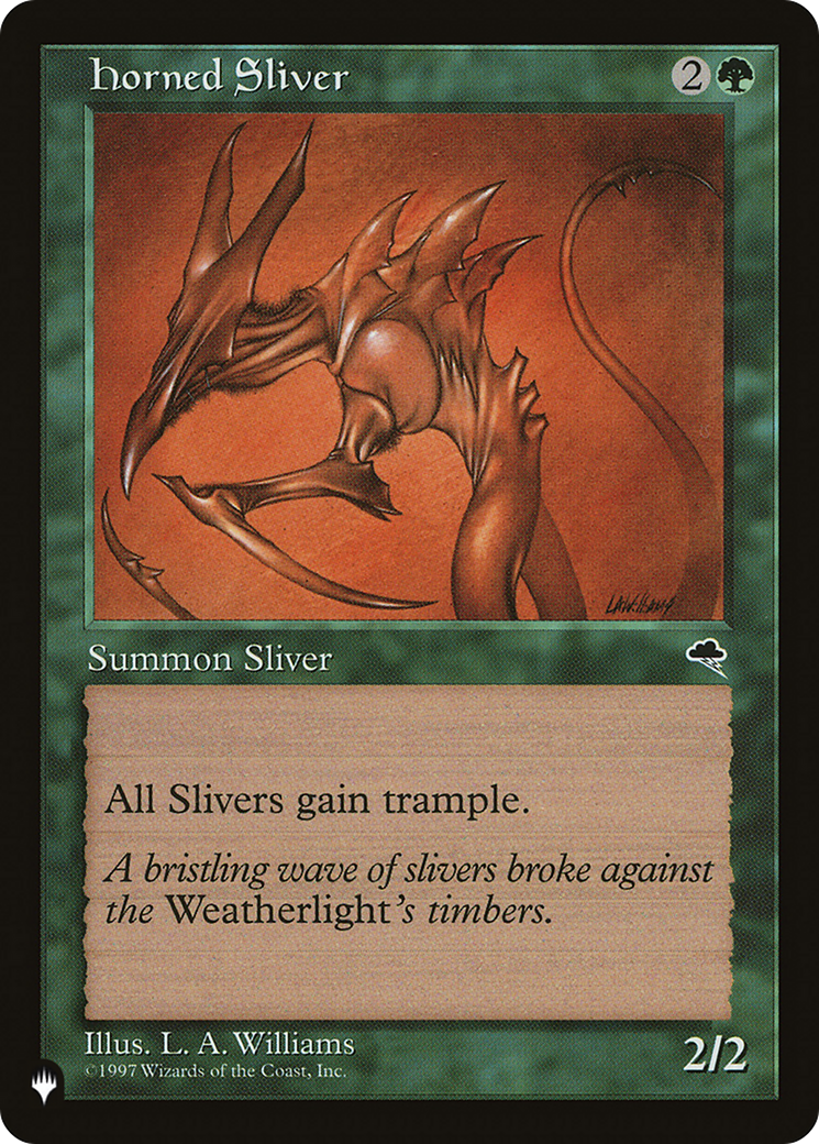 Horned Sliver |  (TMP-234) [The List]