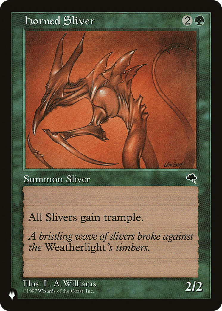 Horned Sliver |  (TMP-234) [The List]