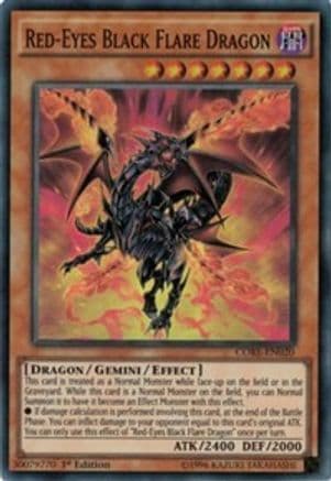 Red-Eyes Black Flare Dragon [CORE-EN020] Super Rare
