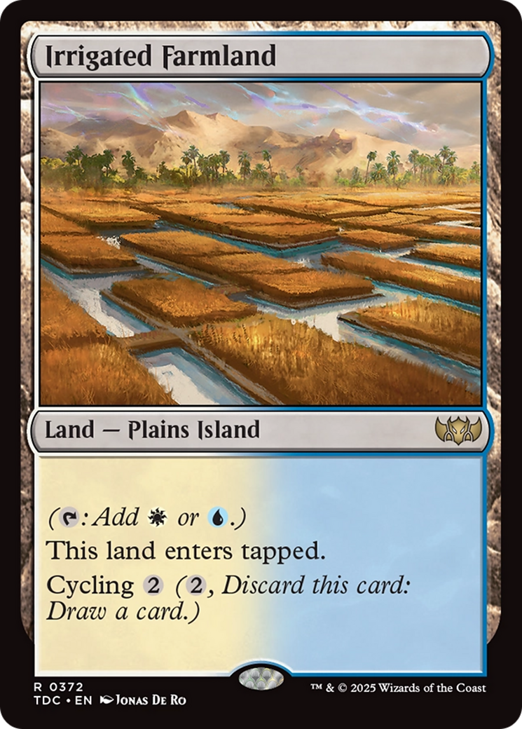 Irrigated Farmland (372) [Commander: Tarkir: Dragonstorm]
