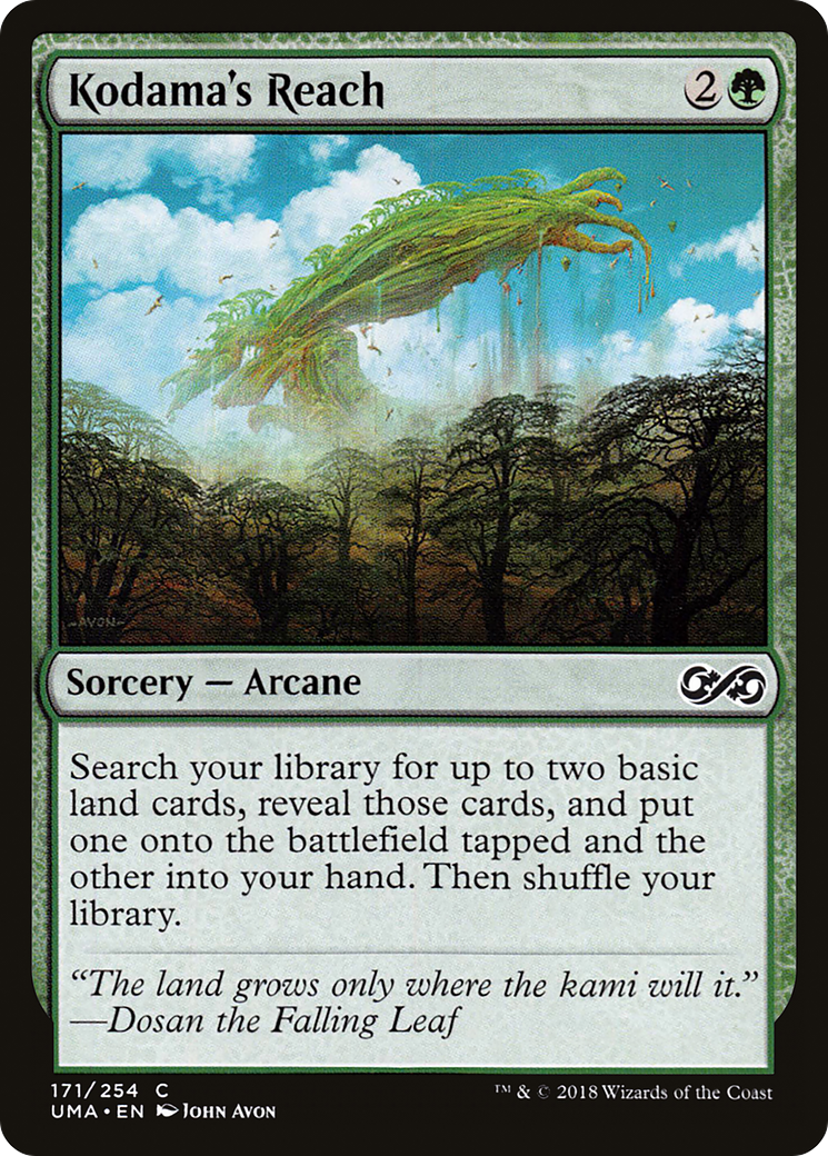 Kodama's Reach [Ultimate Masters] Foil