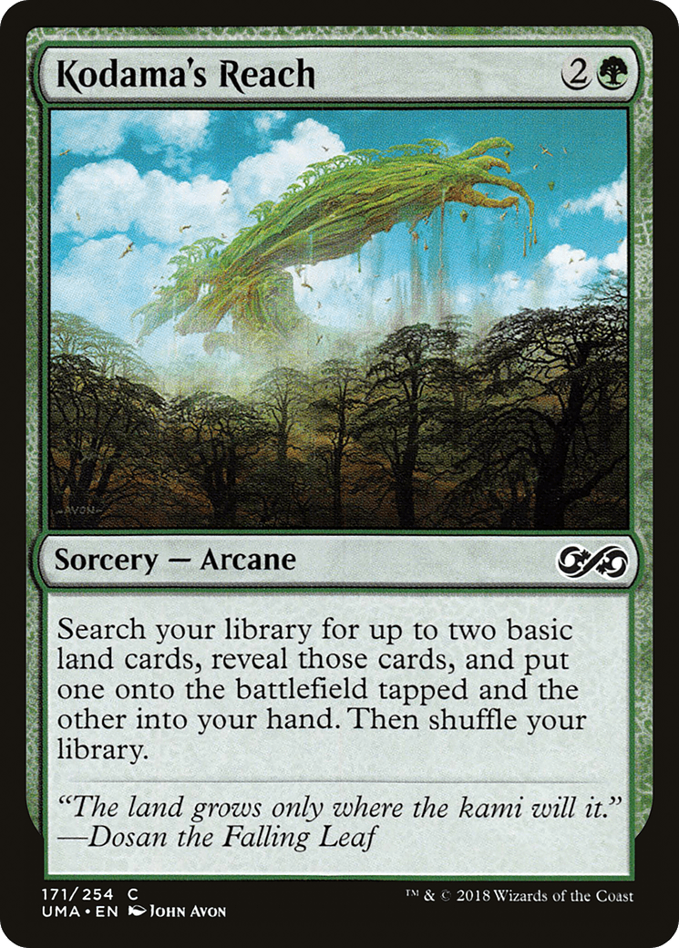 Kodama's Reach [Ultimate Masters] Foil